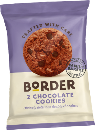 Border Chocolate 2 cookies pack