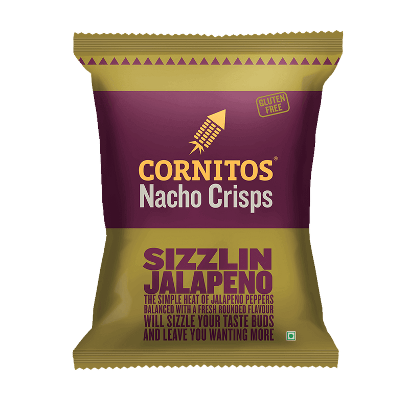 Cornitos Sizzling Jalapeno Nacho Crisps 150g