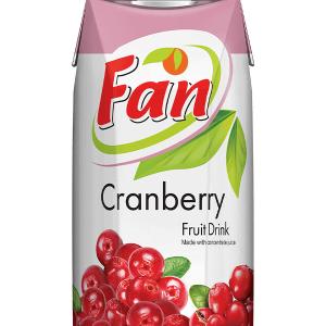 Fan Cranberry Juice 1L