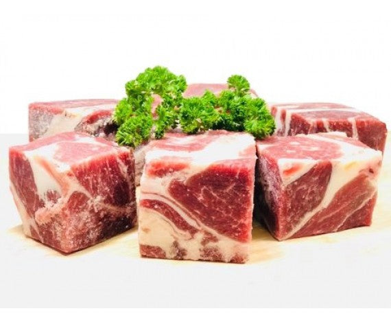 Mutton Cube Boneless 500g