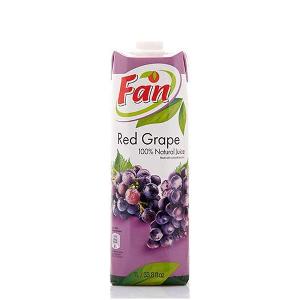 Fan Red Grape 100% Natural Juice 1L