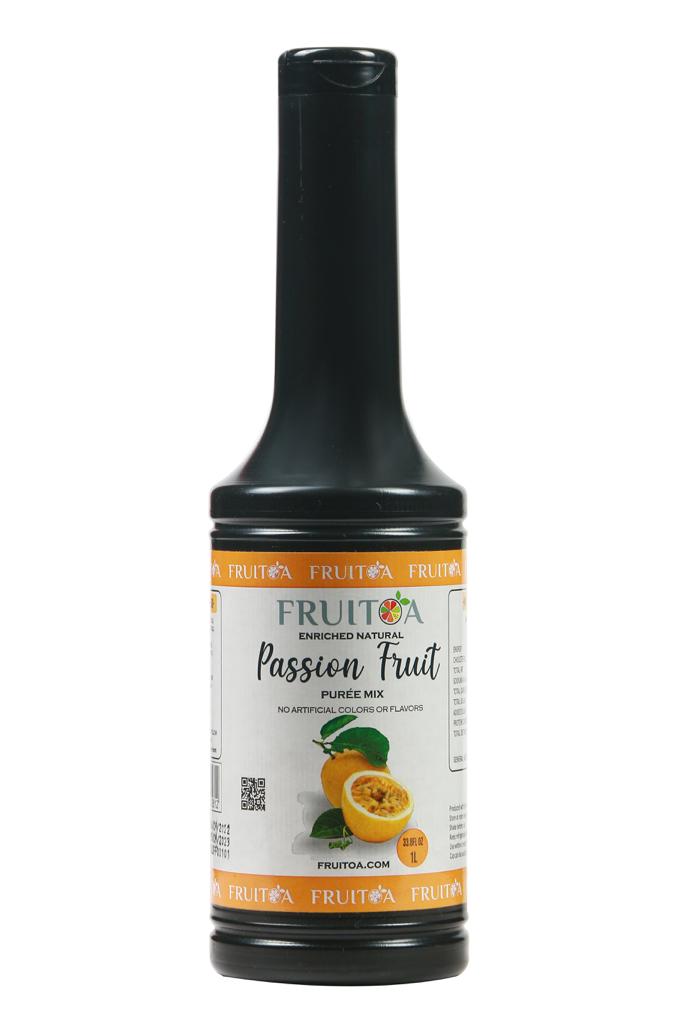 Fruitoa Passion Fruit puree mix 1L